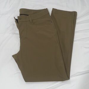 Lululemon Brown Zippered Pants